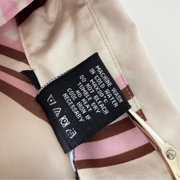 Free w Purchase • Y2K BCBG Satin Button-Up Blouse - Picture 9 of 9